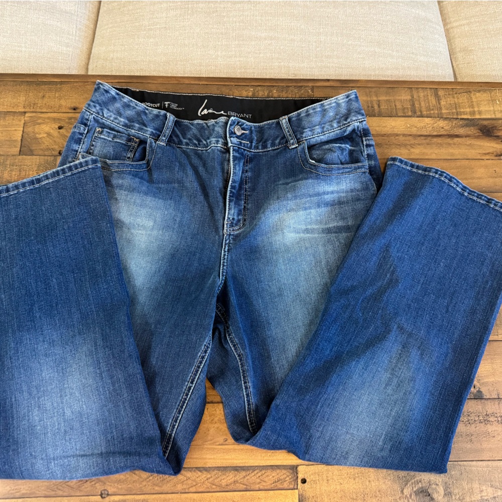 Lane Bryant Blue Bootcut Jeans